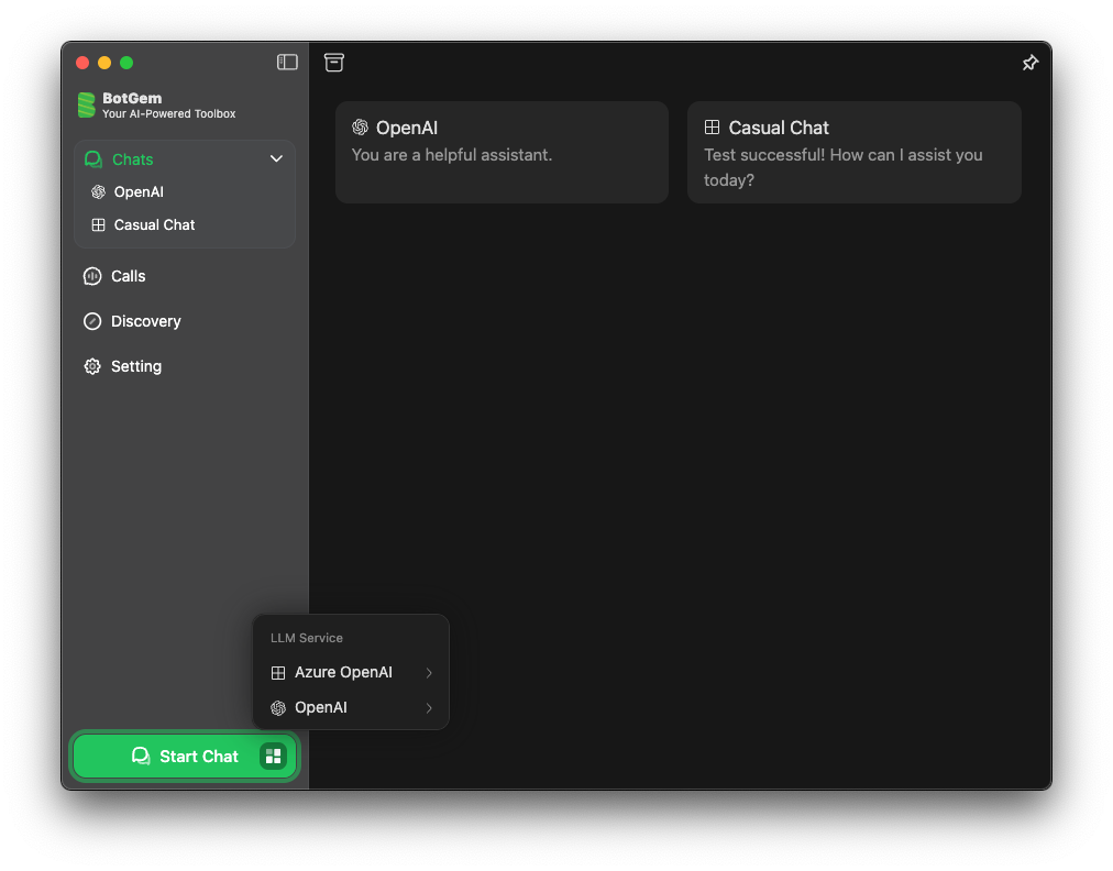 Start Chat